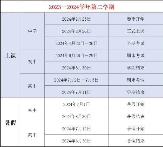 暑假放假通知！福建9地市中小学生暑假时间公布!(含福建中职)